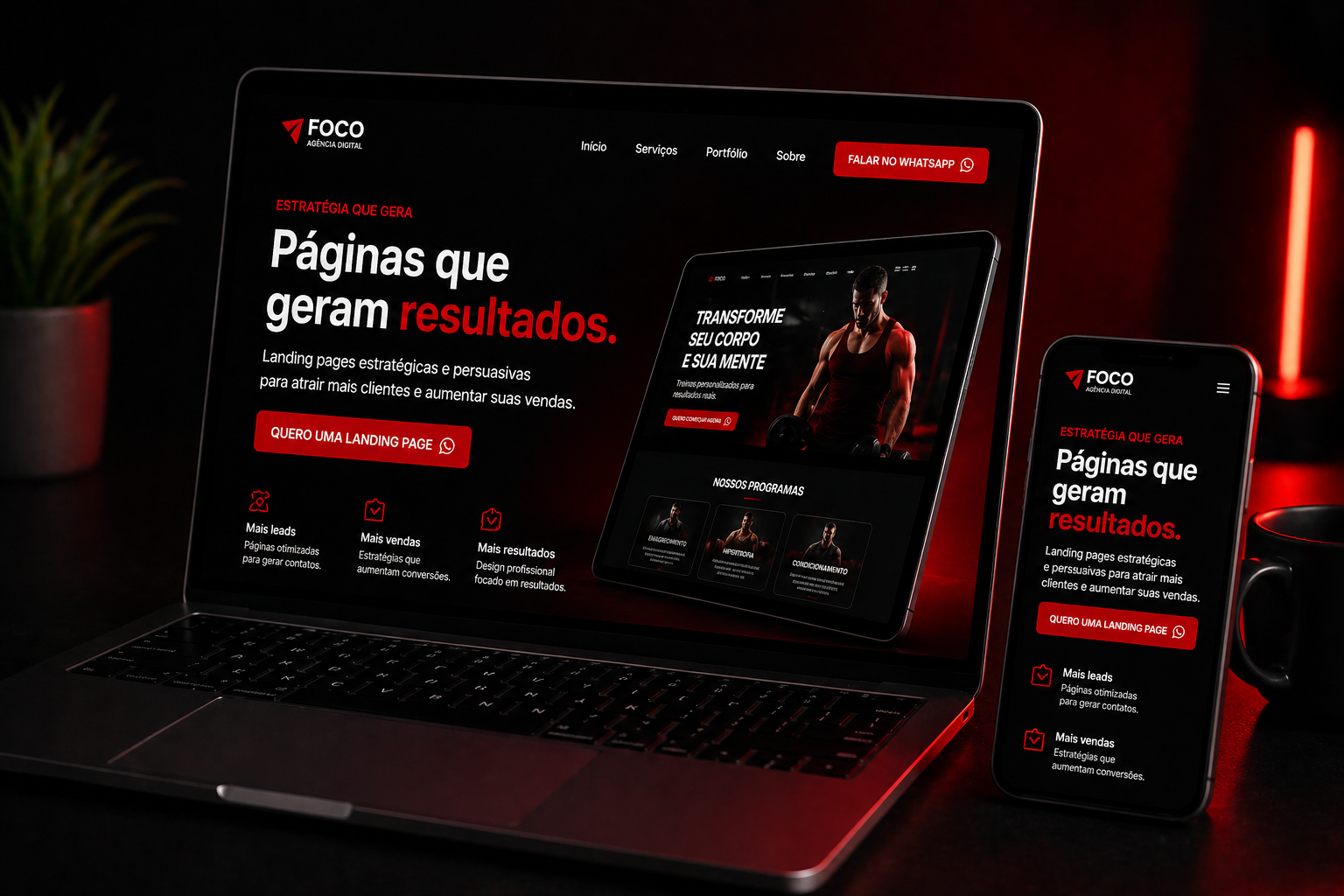 Prévia do catálogo online com carrinho